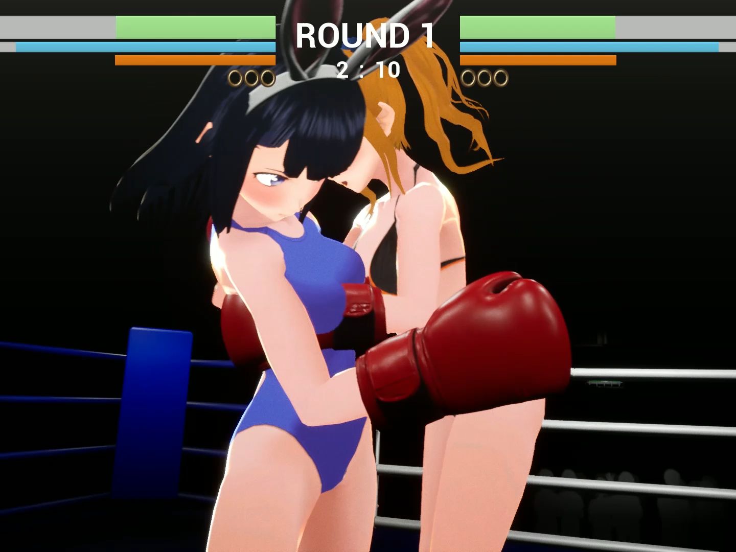 [图]guilty loving boxing MAI vs RAN美少女拳击