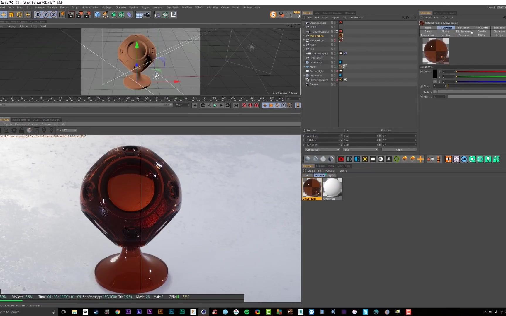 c4d中octanerender着色器高级训练视频教程