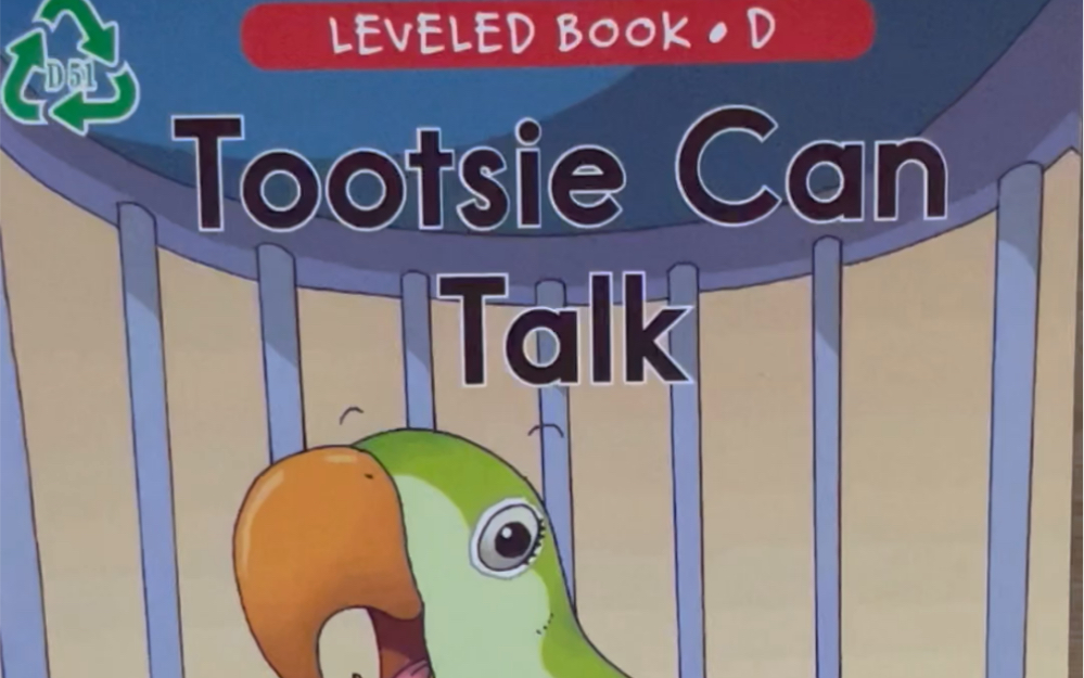 [图]少儿英语RAZ分级阅读D 51 Tootsie Can Talk Tootsie会说话