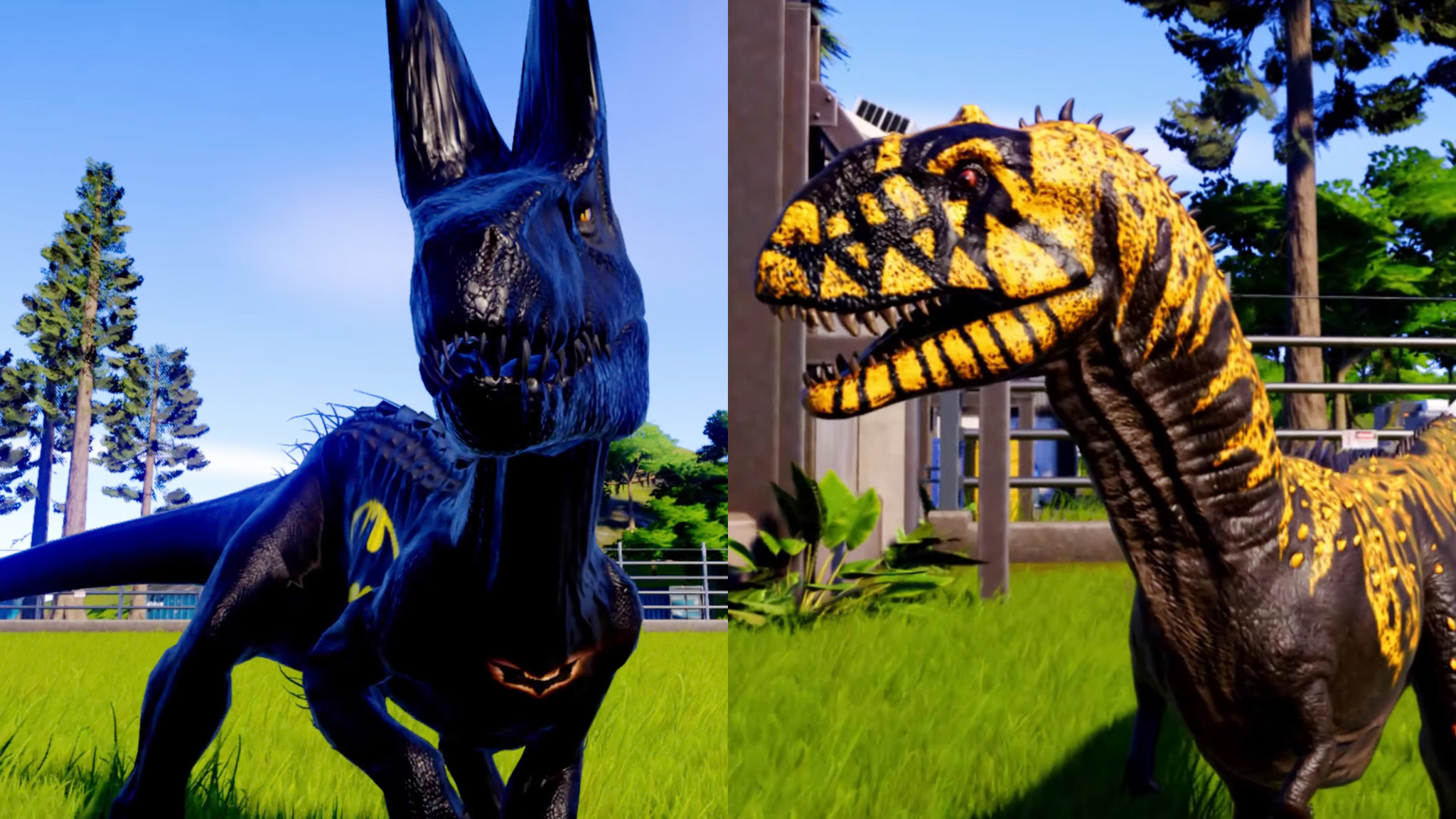 狂暴迅猛龙 vs 艾伯塔龙,马君龙 ~ 侏罗纪世界进化 2 代