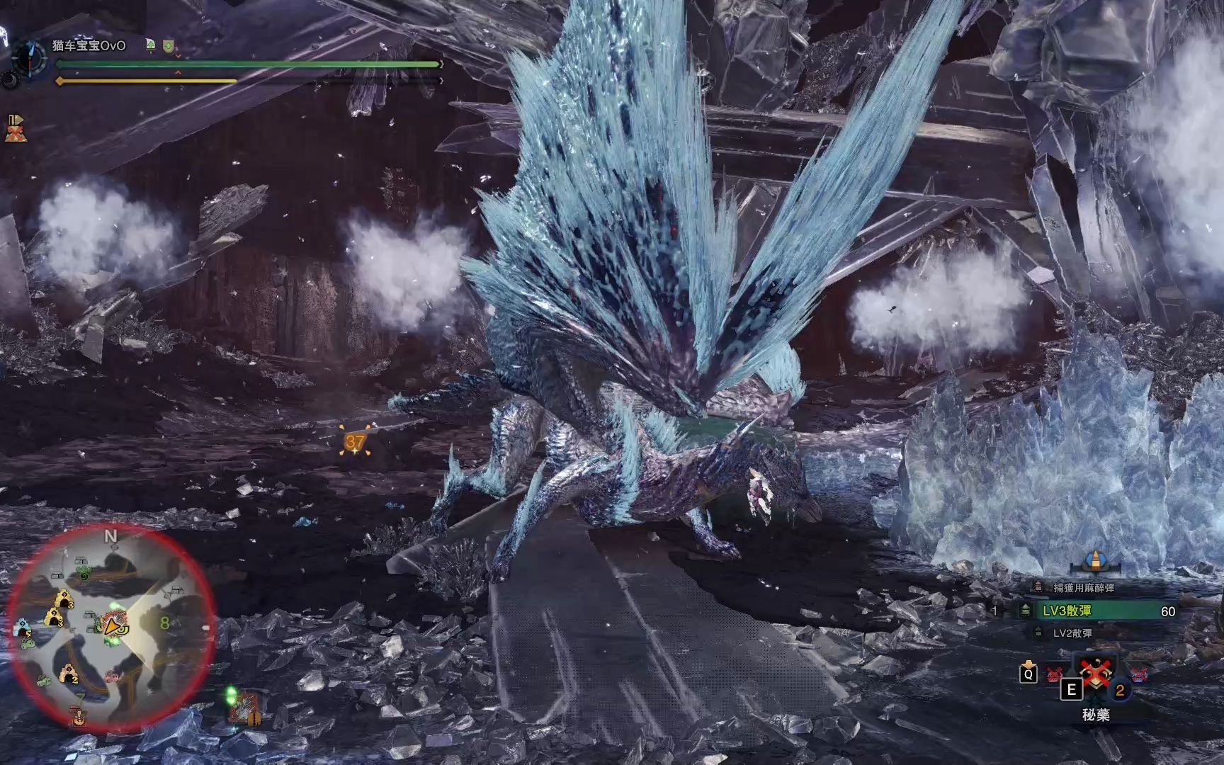 【mhwi】重弩ta王冰咒63760