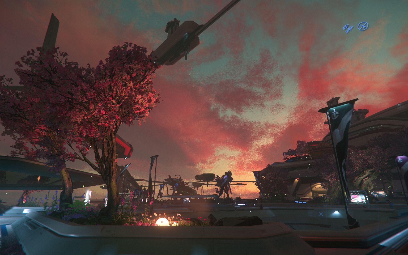 【星际公民】unclewu带你漫步云中城市奥里森着陆区