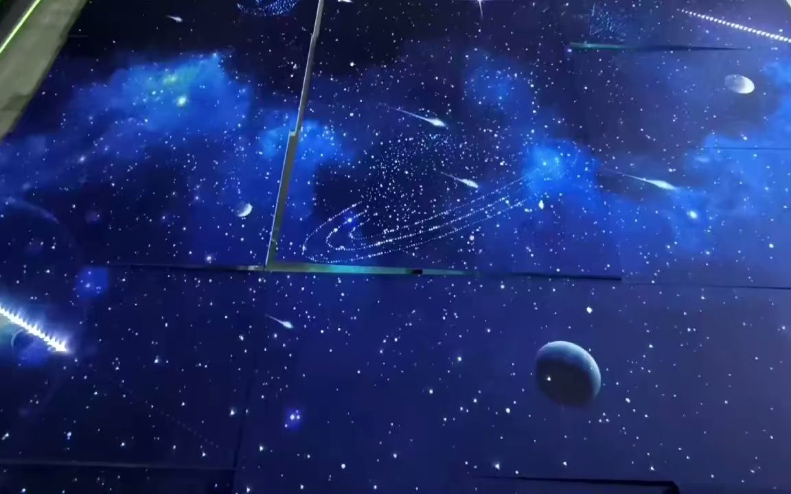 平顶山布艺星空顶中音聚酯纤维吸音板12厚喷绘星空顶好品质更厚更隔音