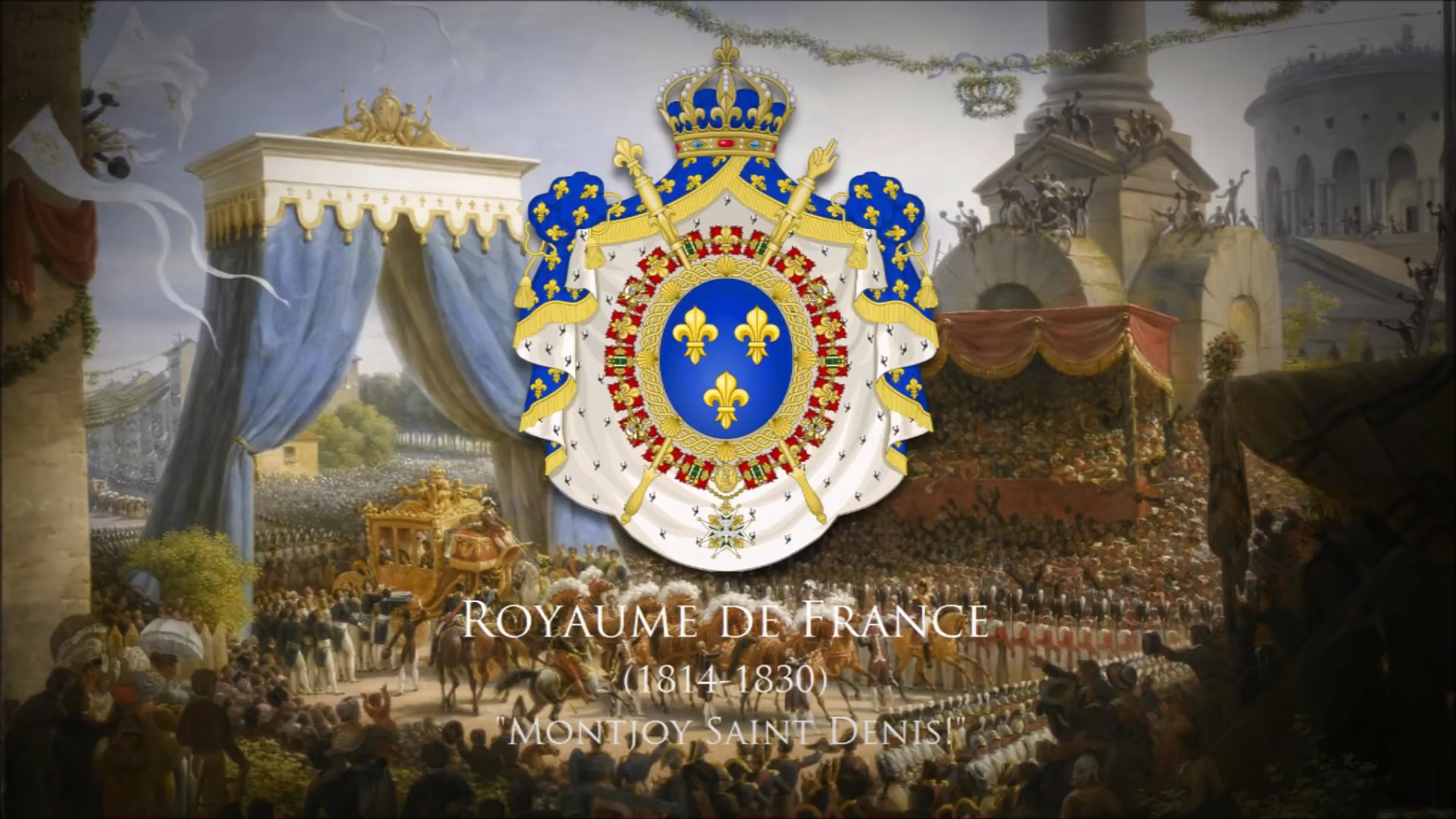 [图]法兰西王国国歌[波旁王朝复辟（1814-1830）]“Le Retour des Princes français à Paris”（法兰西王子回归巴黎）