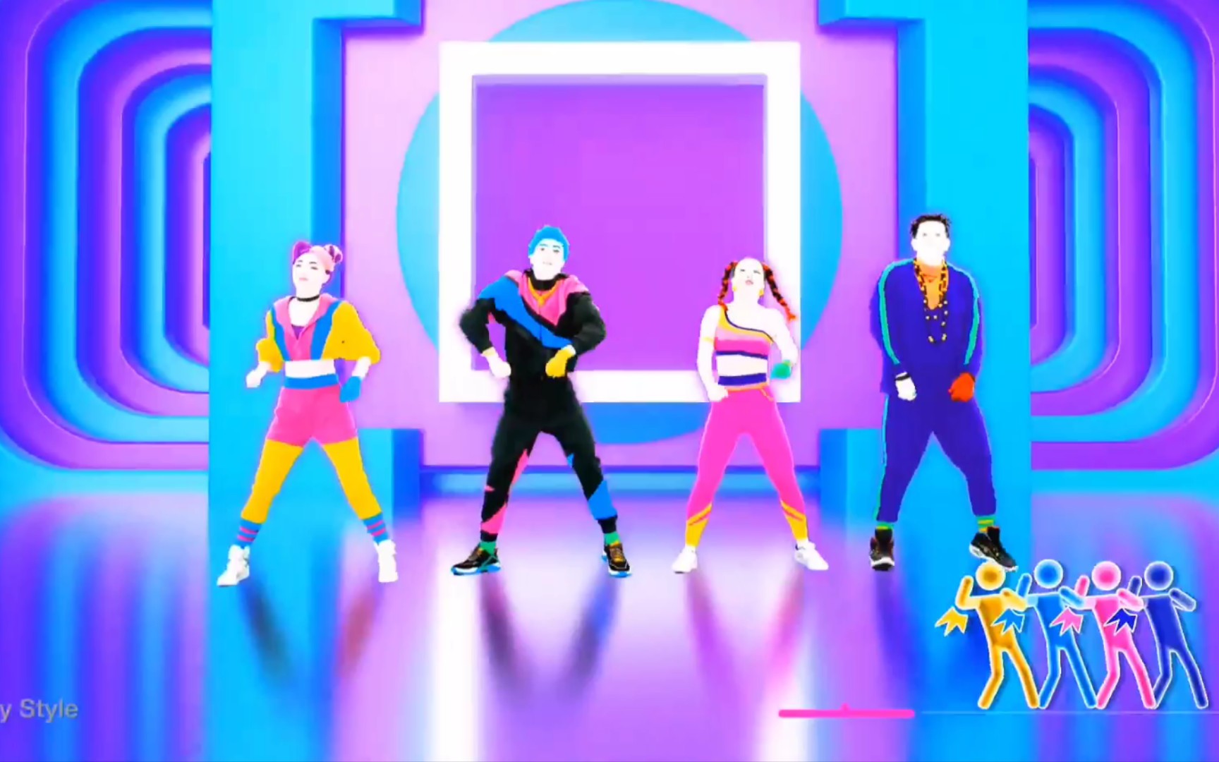 [图]舞力全开2022 My Way 游戏演示 与 NoHUD版 Just Dance