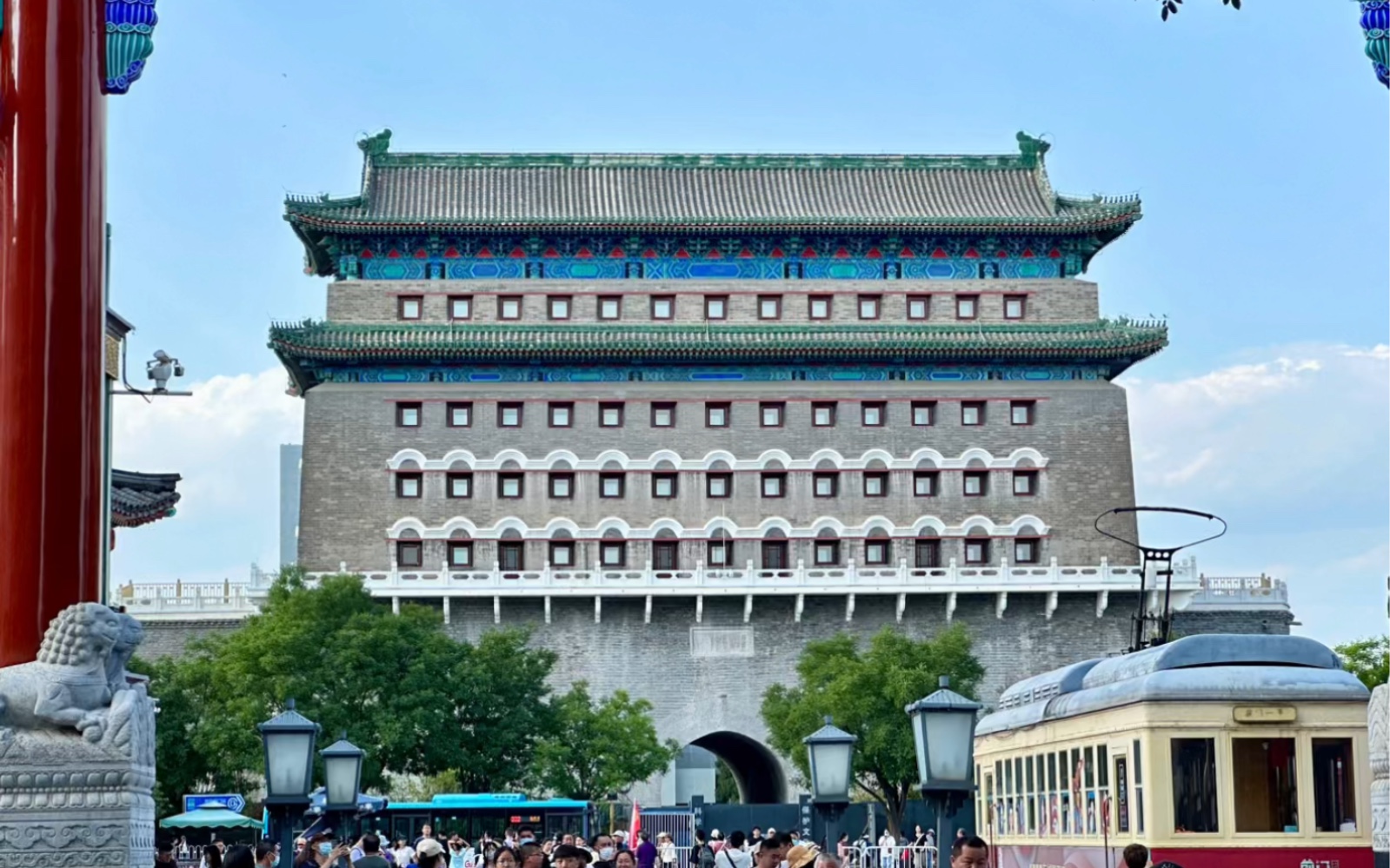 正阳门——国门正南威天下,箭楼英武御外敌