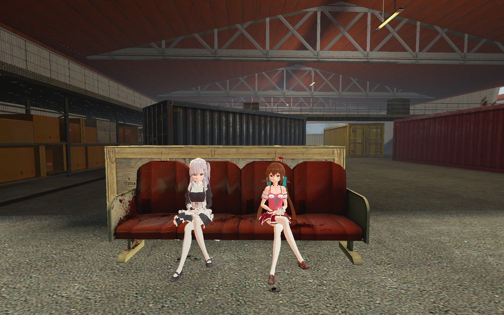 【gmod联机】新科娘模型现已公开,与秋子联机测试