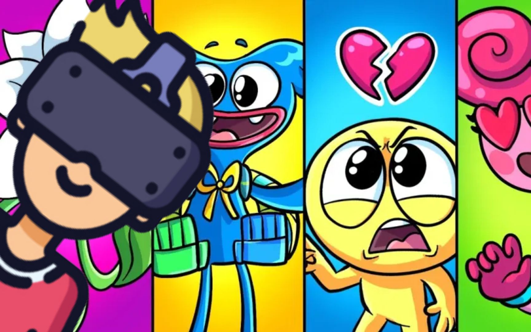 wack. a. huggy. best. friends. poppy. playtime. animation