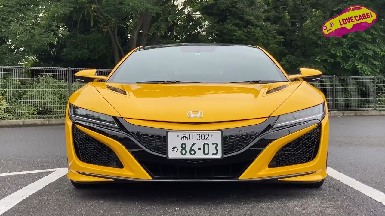 【日本车评】在车展上看得都没这么清楚……2020款本田NSX!没错,是本田标!哔哩哔哩bilibili