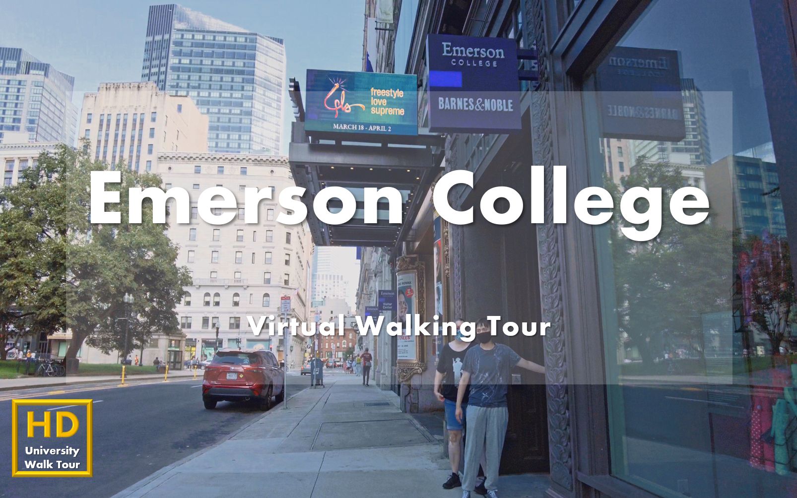 爱默生学院  校园漫步  Emerson College Virtual Walking Tour|USA哔哩哔哩bilibili