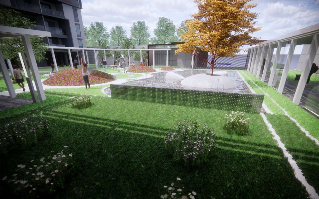 景观示范区建模