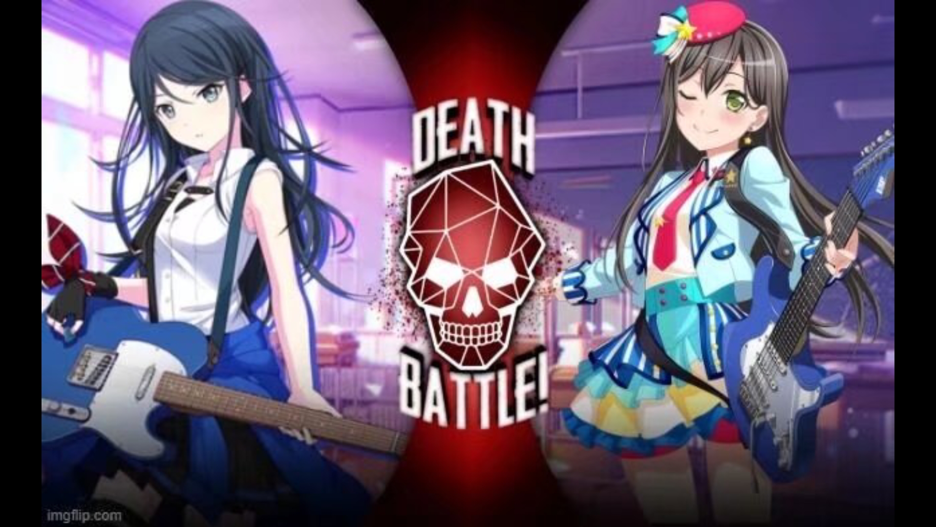 [图]【自制】夜星下的吉他 星乃一歌VS花园多惠 生死决斗同人战斗音乐 (BanG Dream!VS世界计划 多彩舞台）