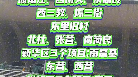 石家庄市紧急报送2024年城中村改造计划项目规划和用地情况的函,共17个城中村纳入改造哔哩哔哩bilibili