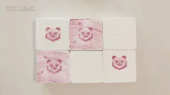 Tải video: 原创｜镁粉块测评，草莓狂暴熊🐻平均55g，粉质还是有自己特点的。有一块捏完了才发现没点开录，幸亏有一块备用的哈哈哈哈。#解压 #助眠