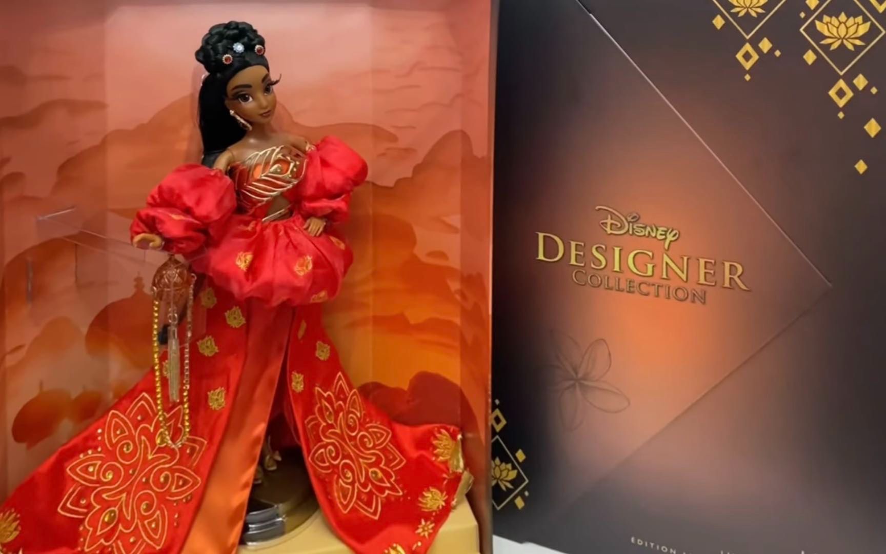 【转载】新款迪士尼设计师限量版茉莉公主娃娃开箱展示 New Jasmine Disney Designer Collection Limited Edition哔哩哔哩bilibili