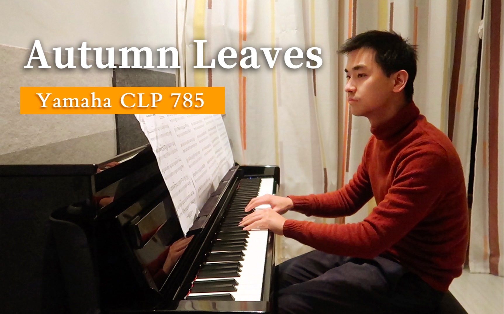 【爵士钢琴】Autumn Leaves 爵士经典名曲 秋天的落叶 Yamaha CLP785哔哩哔哩bilibili