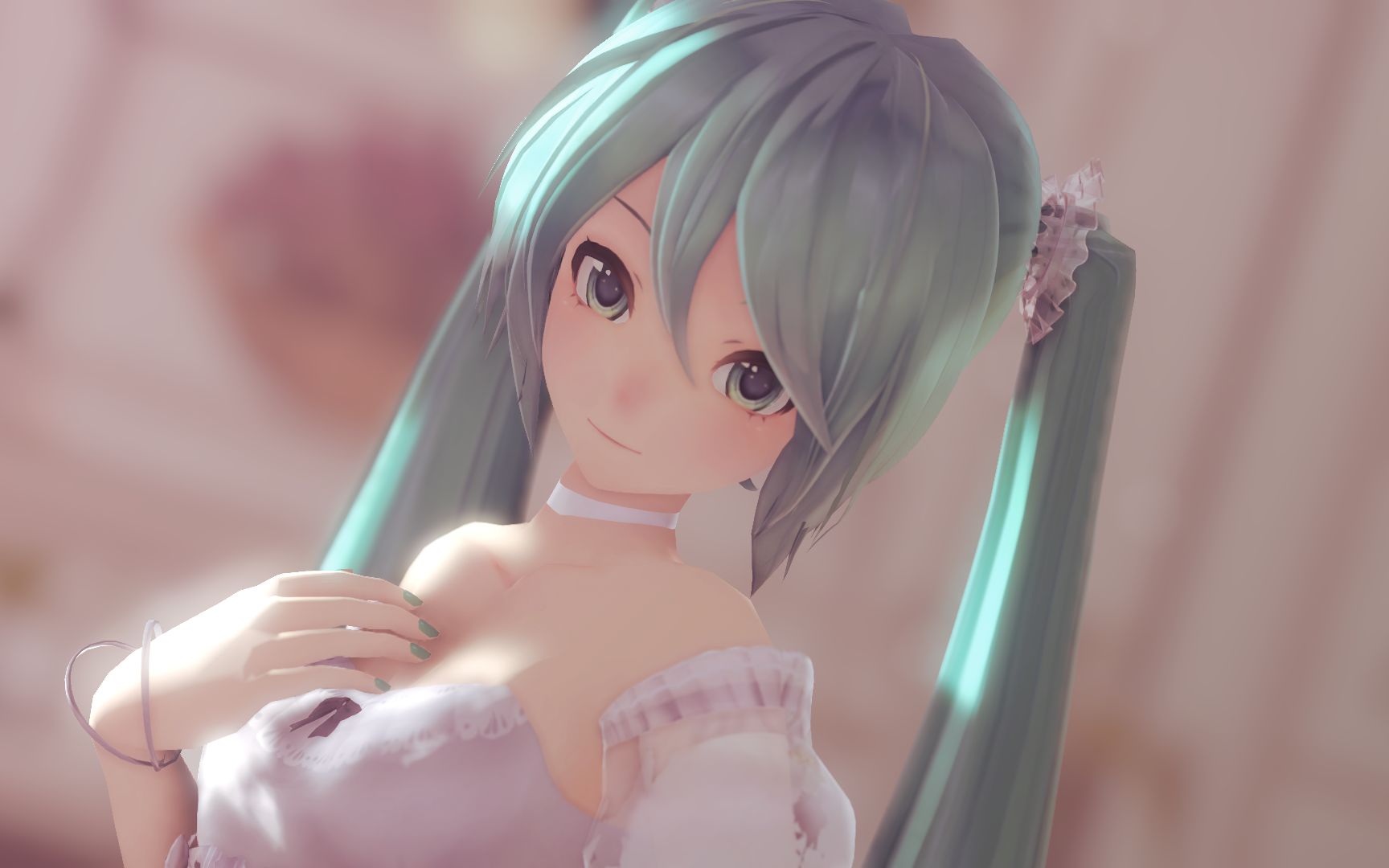 【初音MMD】LILAC银匙砂糖哔哩哔哩bilibili