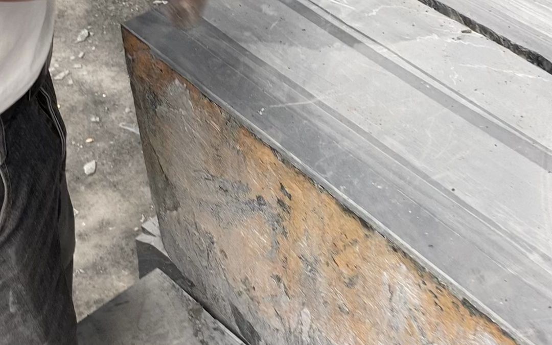 1609天然青石板厂家直销小院子花园铺路石材园林景观绿化地铺石材中式