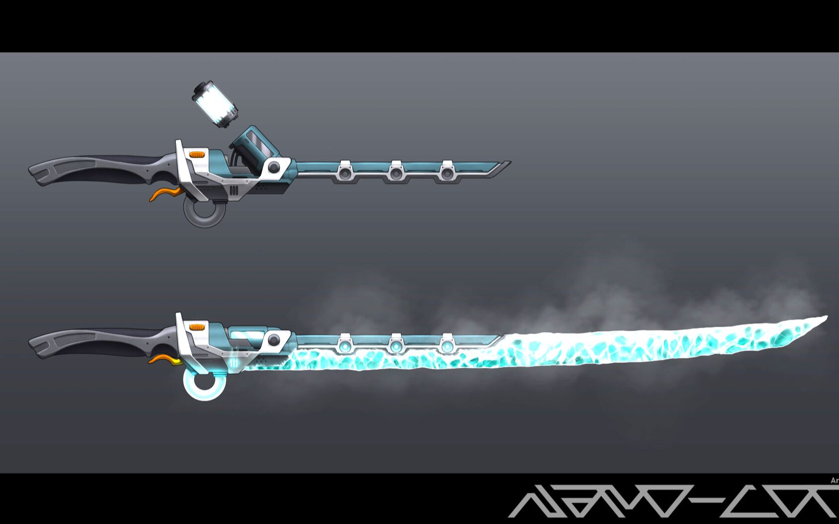 3dmax次时代武器建模教程——刀