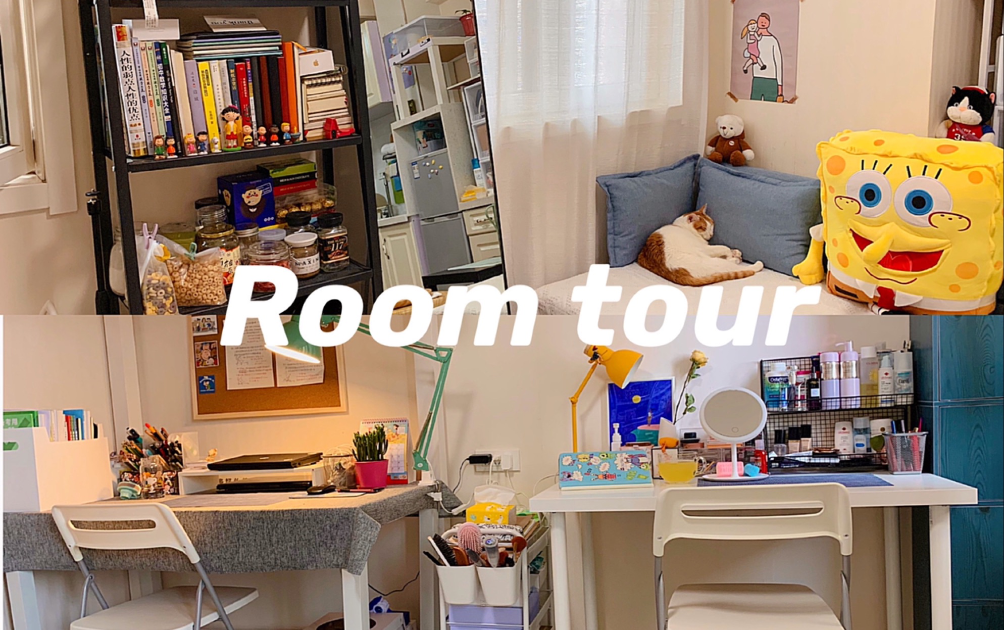 Room Tour | 20平超迷你户型 如何实现一室一厅一卫一厨 温馨出租屋满足普通女生的幸福感和生活仪式感哔哩哔哩bilibili