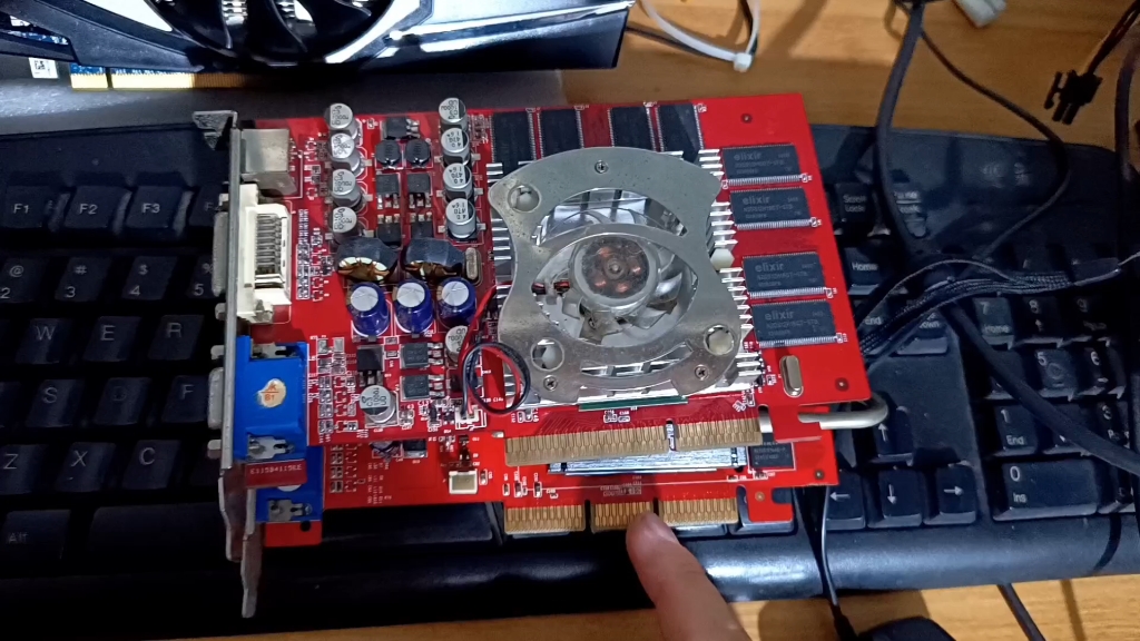 一块英伟达nvdia fx6200a agp老显卡的故事