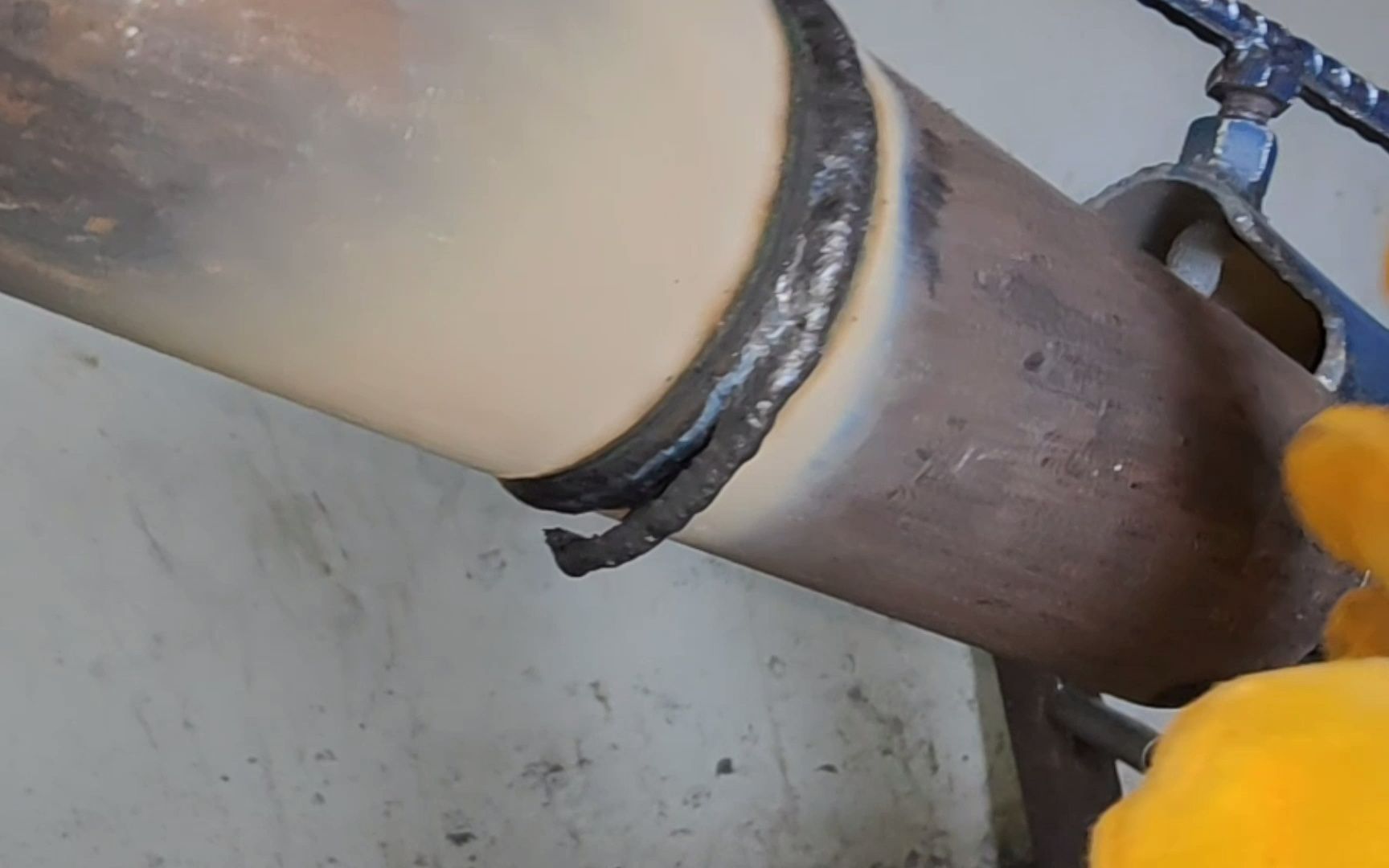 焊接培训,手把手教会你6g焊口焊接方法,看一下是如何操作的吧_哔哩