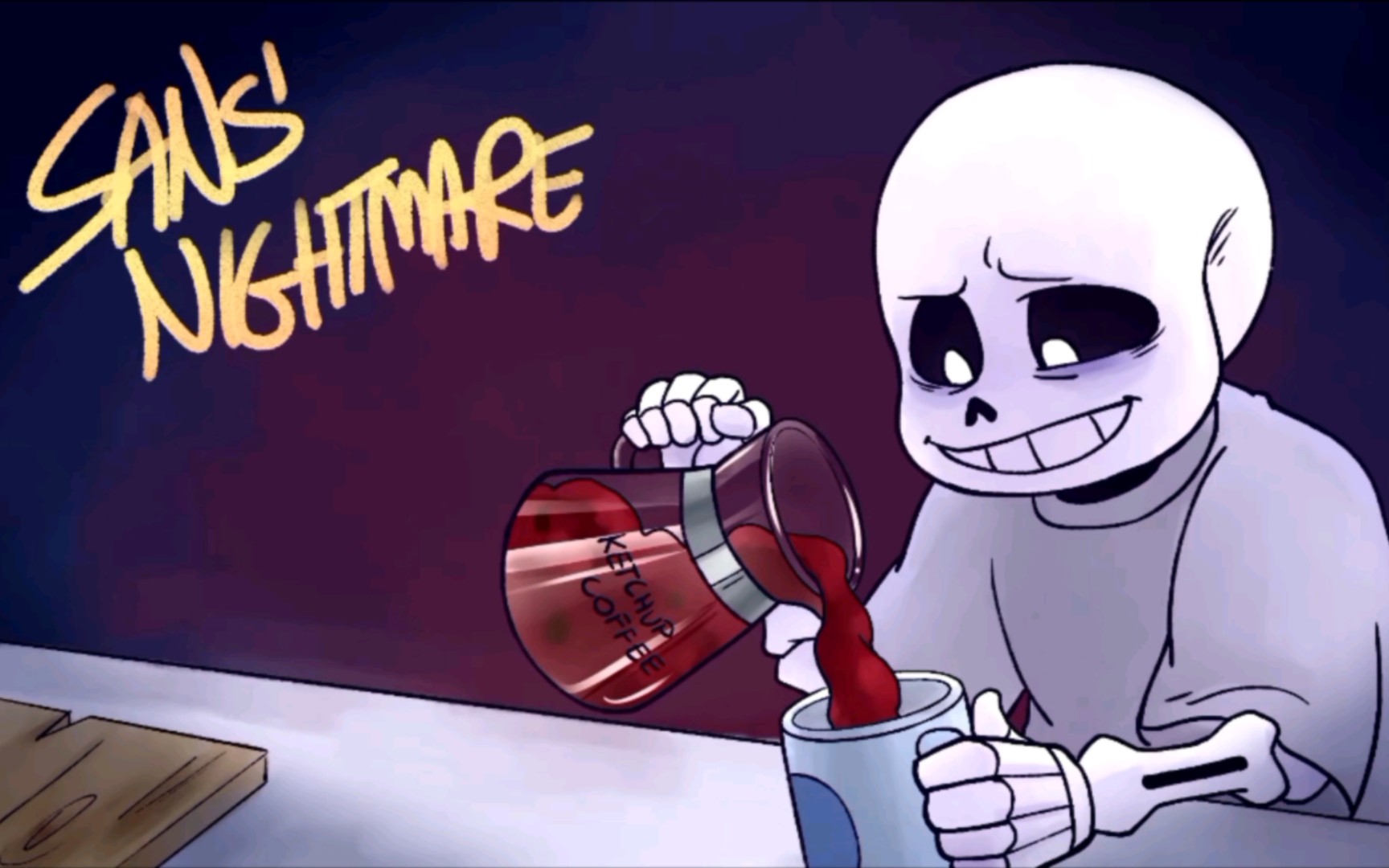 【undertale动画/中配】sans的噩梦