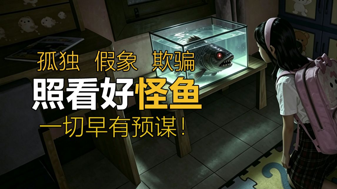 请养好这条怪鱼，否则它将代替你！你早就被盯上了！