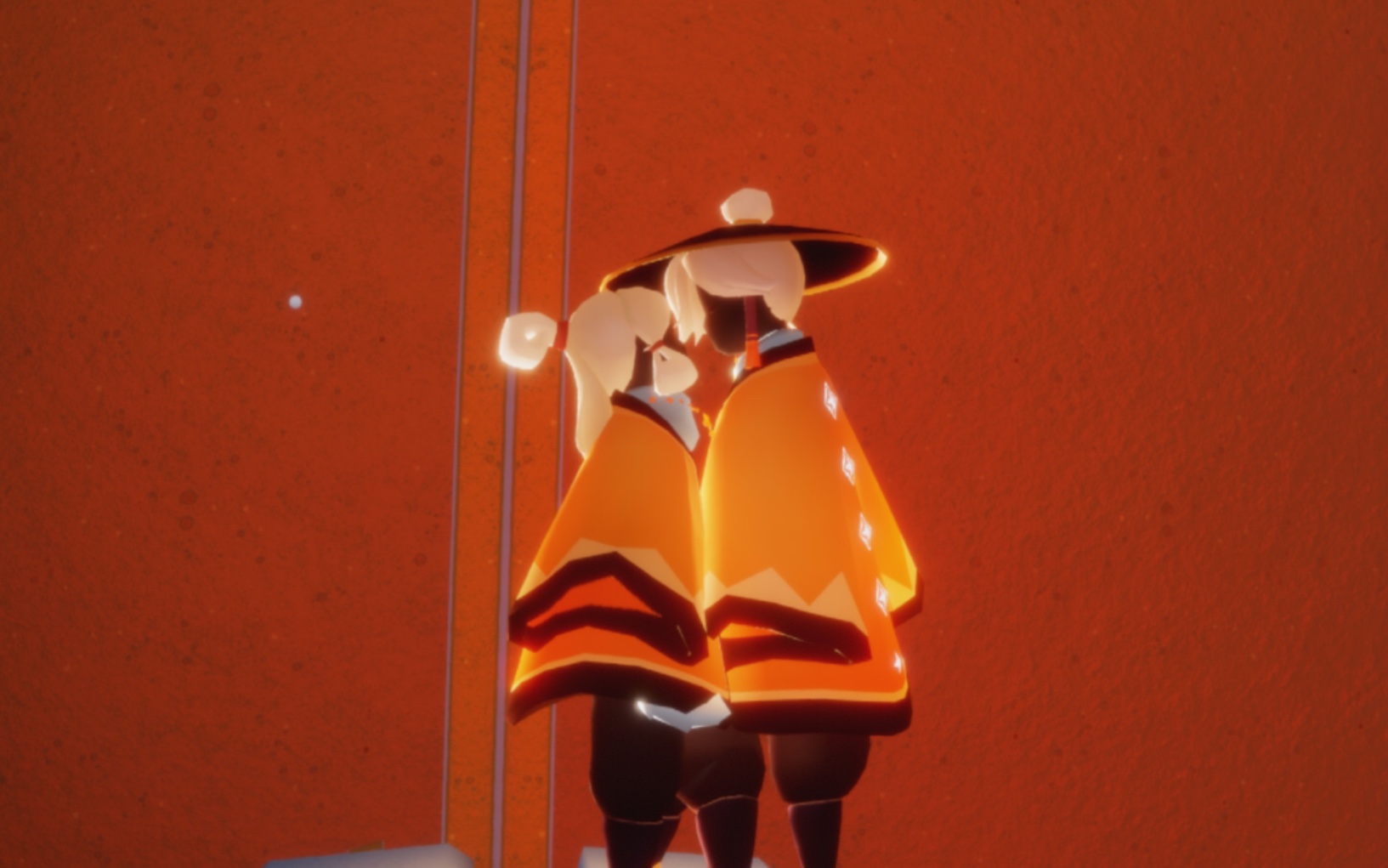 sky光遇〕郡主x侠客帽,如果有一面可以看未来的镜子……_哔哩哔哩