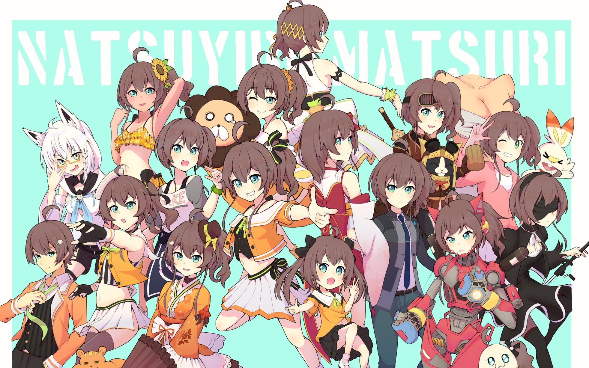 【夏色祭】【双语注音字幕】与你眺望的夏日之花_哔哩哔哩 (゜-゜)つ