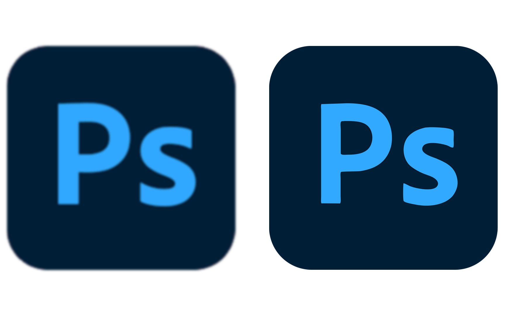 PS案例教程Photoshop04模糊Logo做成清晰矢量图【爱籁课堂】哔哩哔哩bilibili