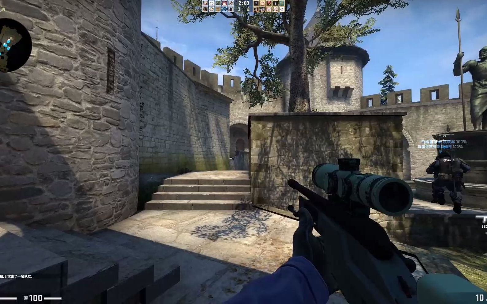 活动作品csgo古堡激战鸟狙打残了多少人