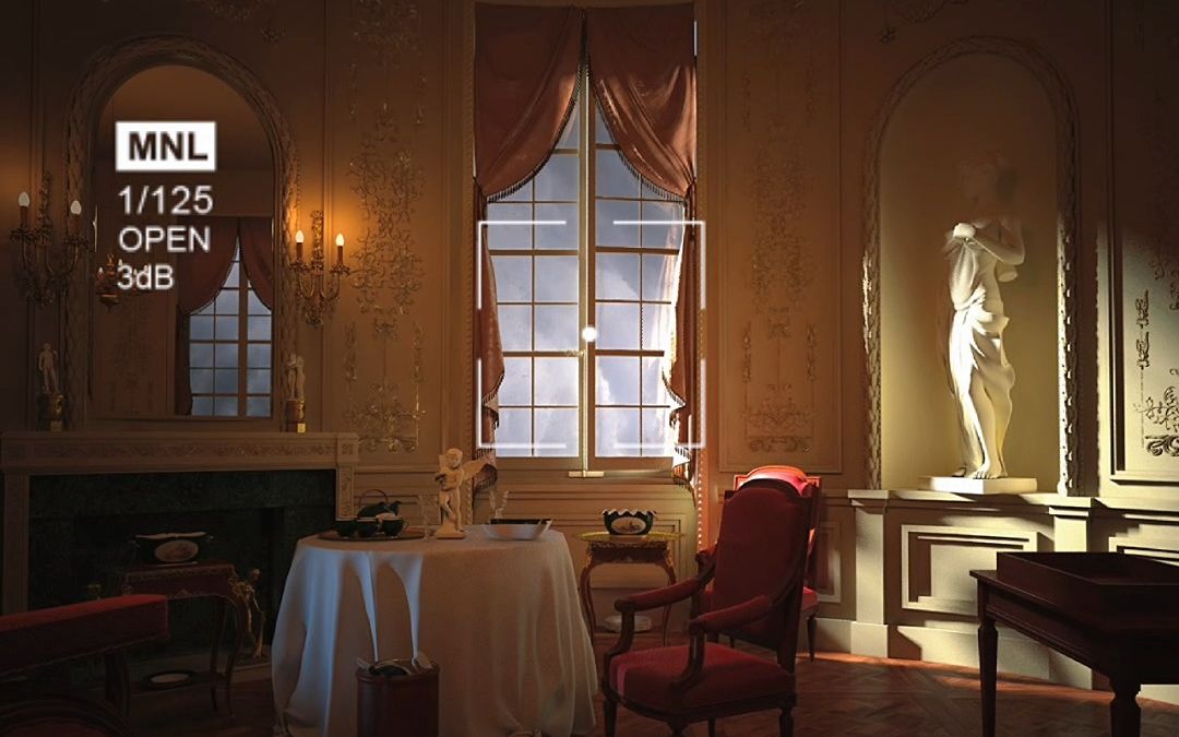 blender中世纪欧洲家居室内桌椅灯人物雕像场景3d模型素材源文件