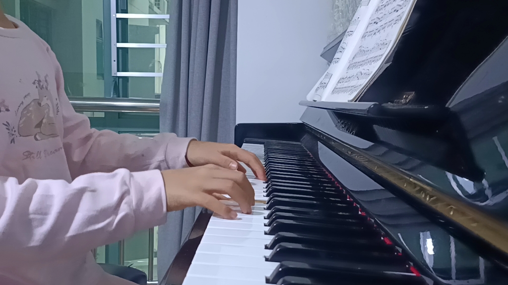 钢琴车尔尼599第21条