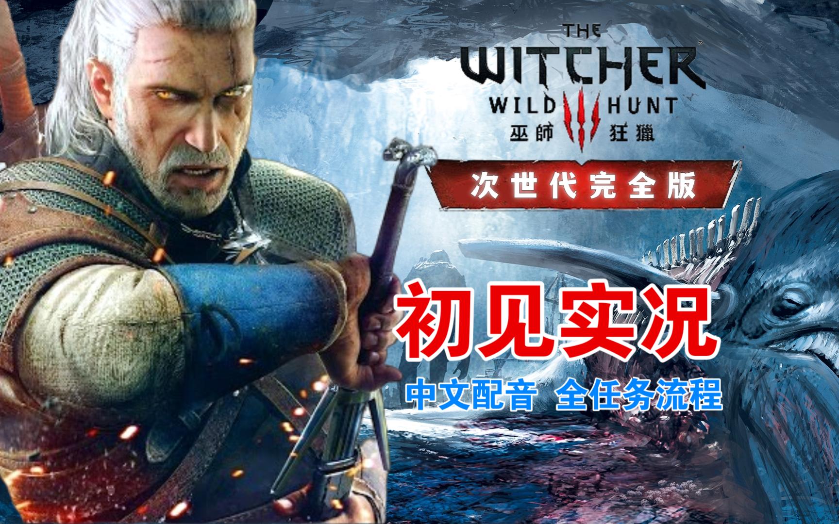 [图]【2K】眩月《巫师3 狂猎》完全版全任务流程开荒实况【次世代】【光追最高画质】