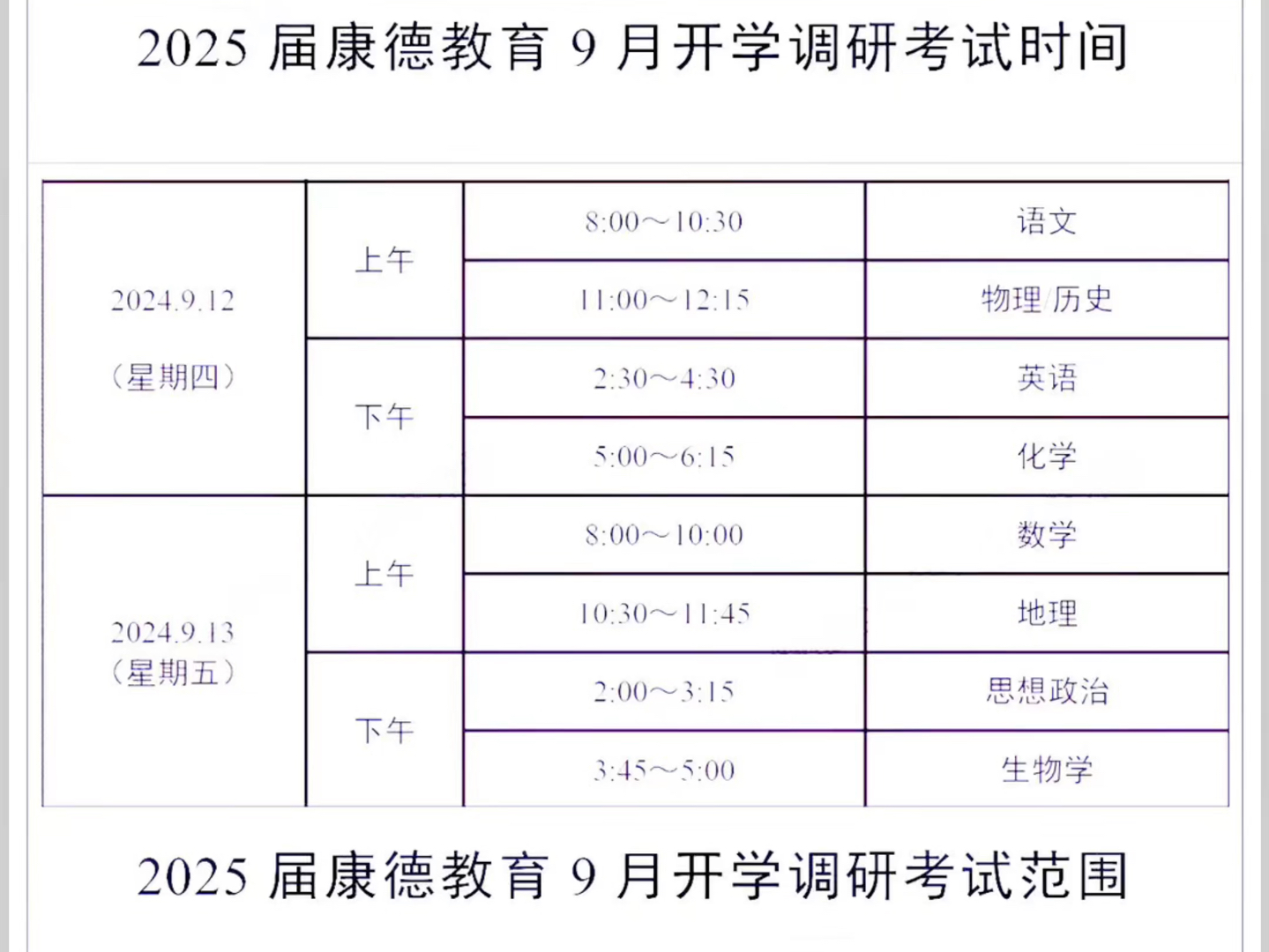 2025届康德教育/重庆市高三年级康德联考试题答案解析提前公布完毕获取方式一键三连评论888哔哩哔哩bilibili