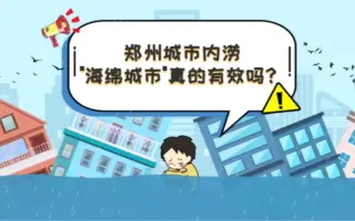 #科普视频制作#郑州城市内涝，海绵城市真的有效吗？