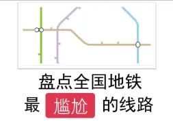 Download Video: 假如给中国的某些城市评定一条最尴尬的地铁线路...