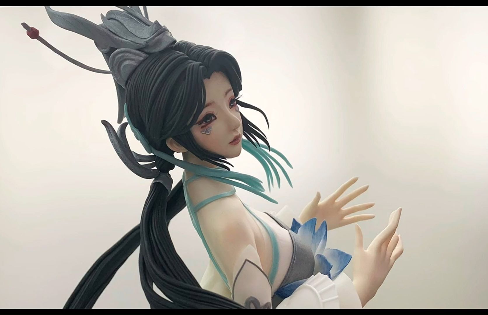 复刻一个大乔白鹤梁神女手办