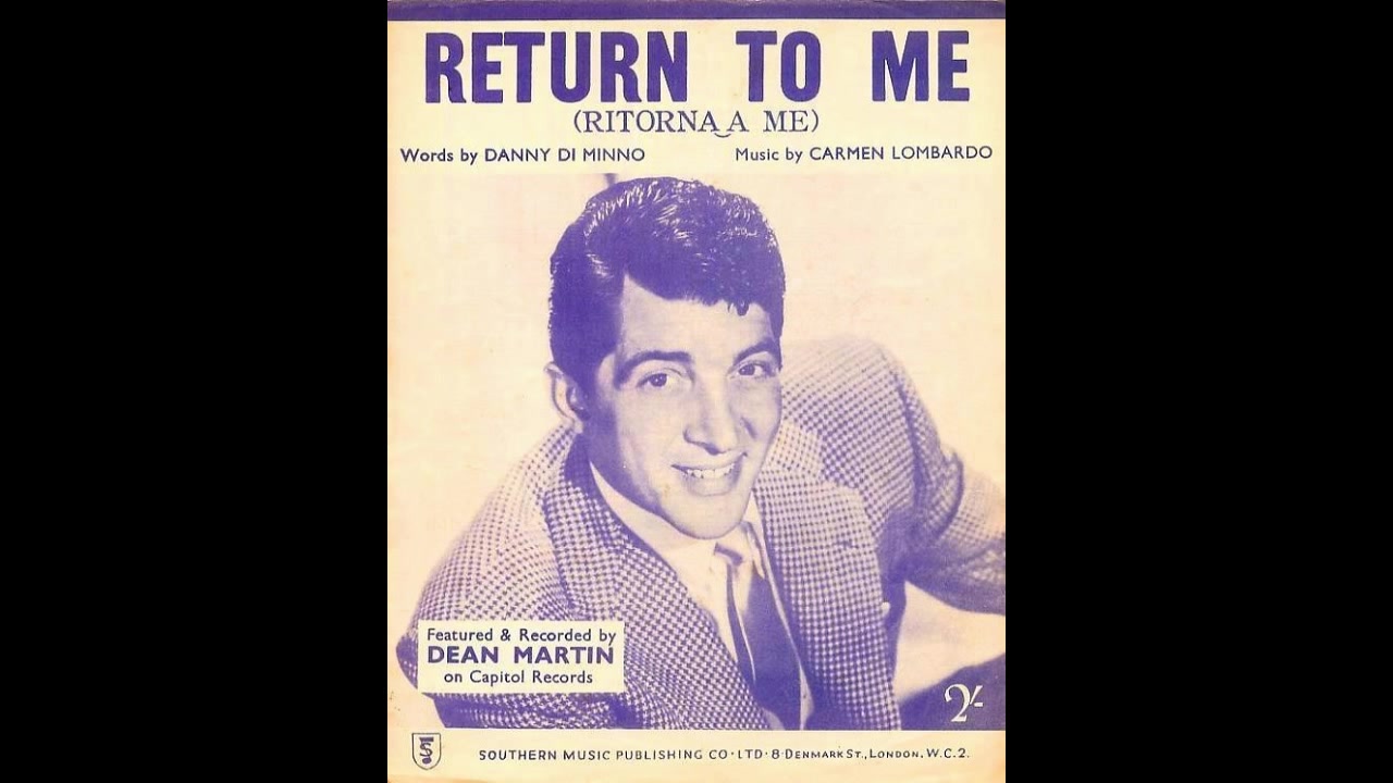 [图]Dean Martin - Return To Me (1958)