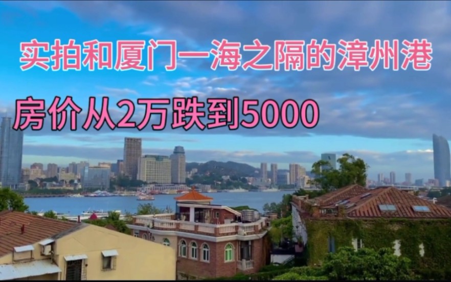 实拍紧邻厦门的漳州港,房价从2万降到5000!只缺一条海底隧道哔哩哔哩bilibili