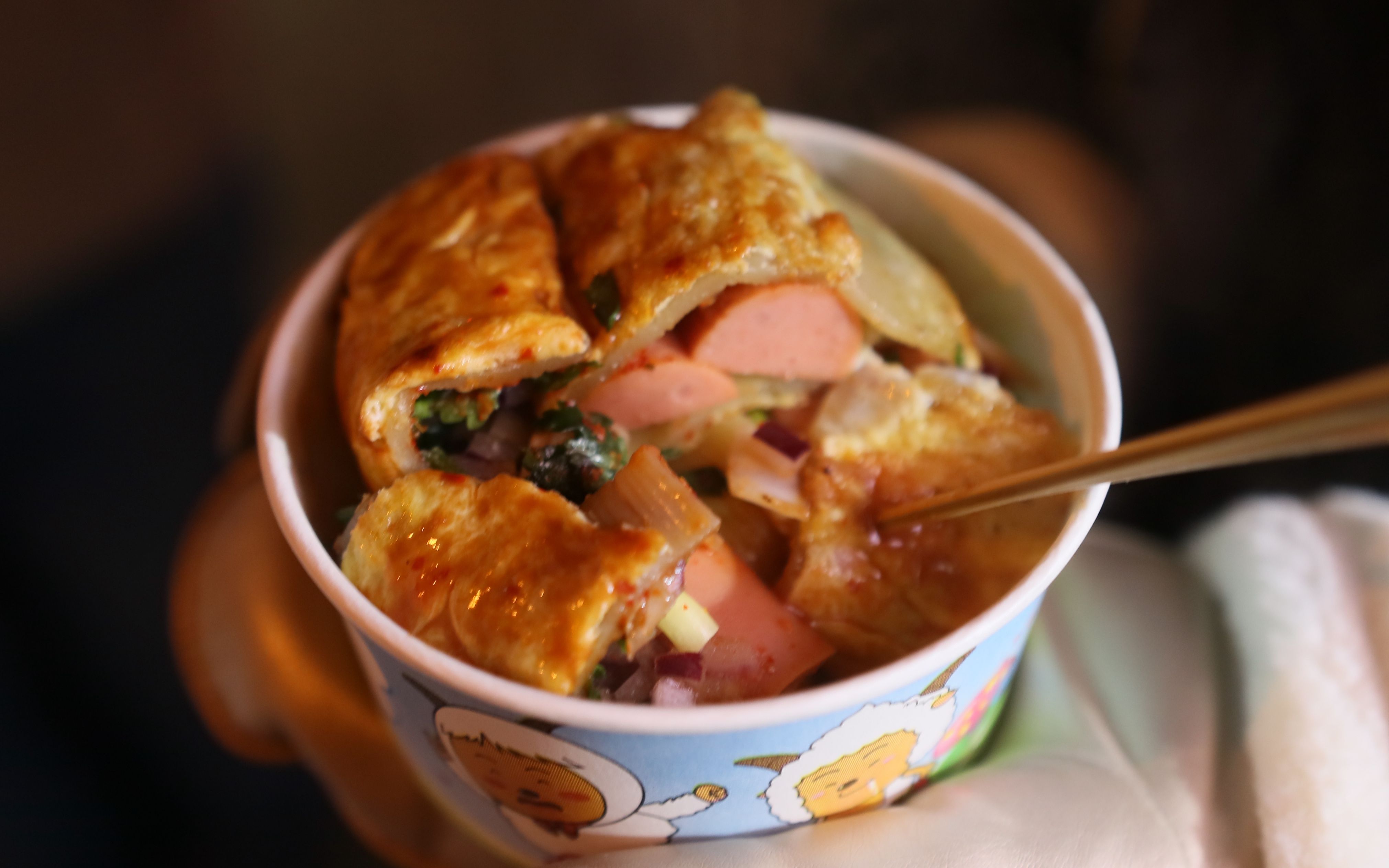 【大世界-哈尔滨】正宗的哈尔滨烤冷面原来是这个味,没想到这么多年都