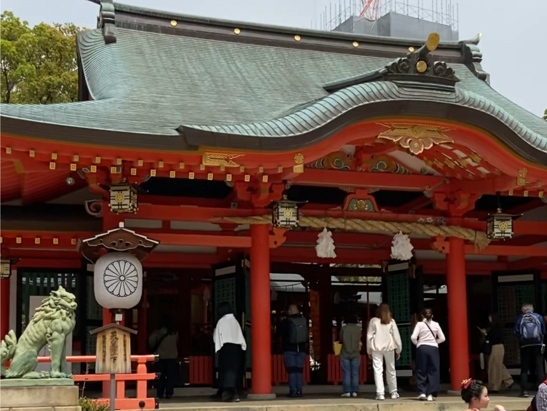 千恋万花圣地巡礼,神户生田神社,柚子厨回家了哔哩哔哩bilibili