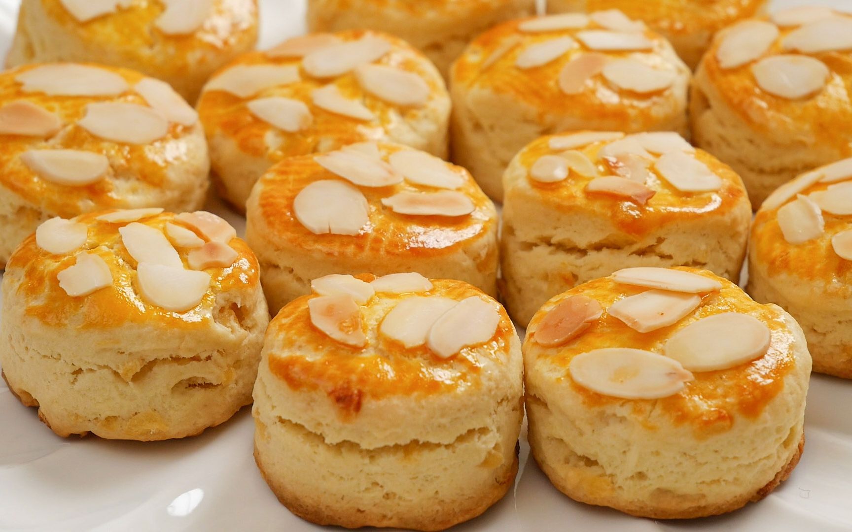 清新香甜的苹果司康!外酥内软,美味的下午茶小甜点