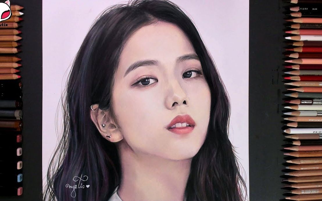 【彩铅】韩国女团blackpink成员:jisoo
