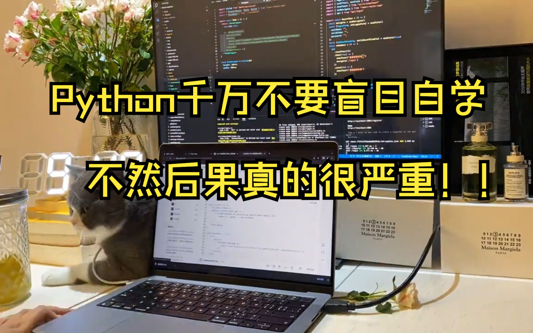 Python学习|Python千万不要盲目自学,不然后果真的很严重!!哔哩哔哩bilibili