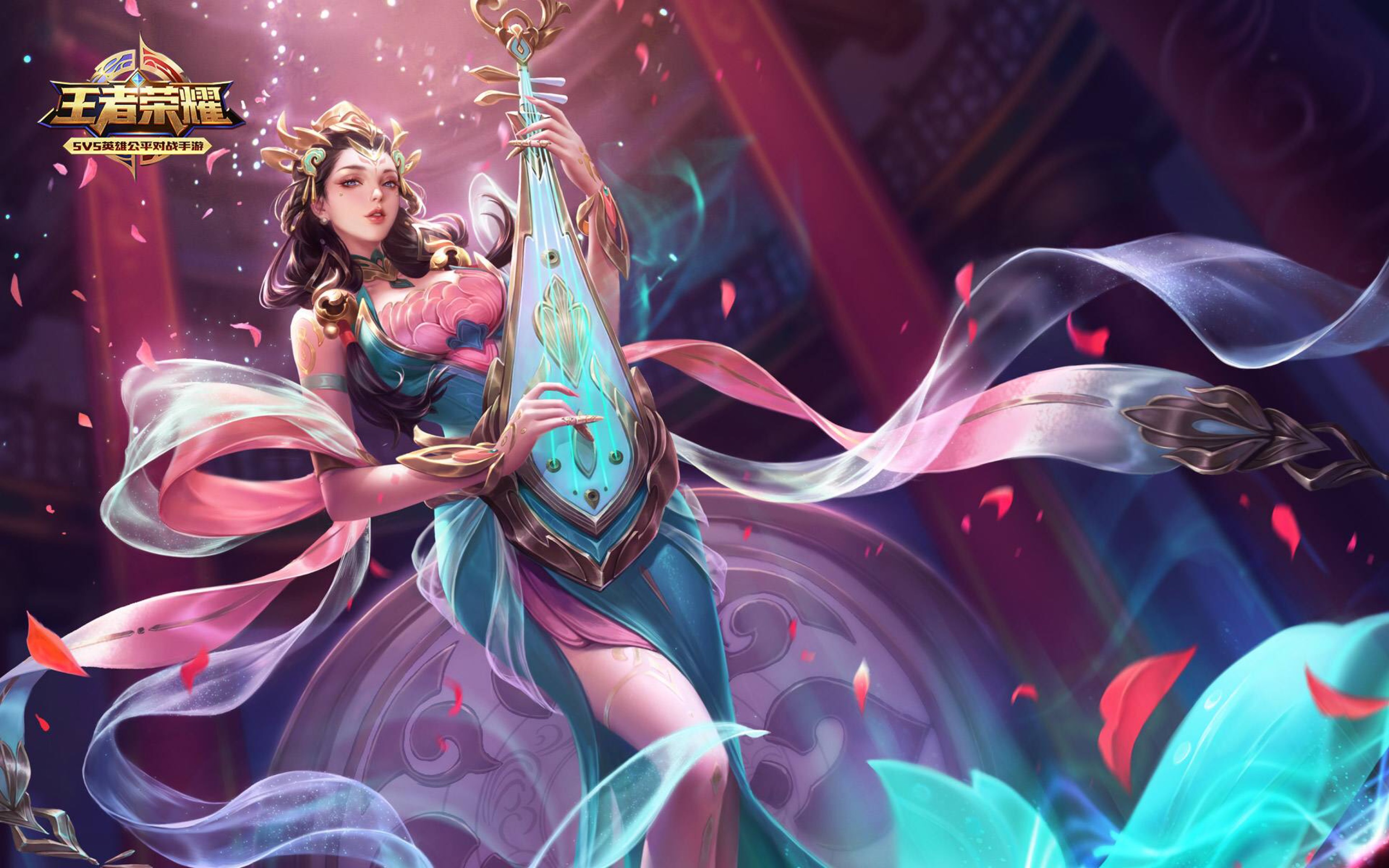 琵琶王者荣耀杨玉环登录bgm霓裳风华