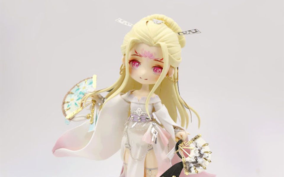 【超轻粘土】剑网三狐金白螺母七秀q版_哔哩哔哩 (゜-゜)つロ 干杯