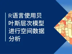 Download Video: R语言使用贝叶斯层次模型进行空间数据分析