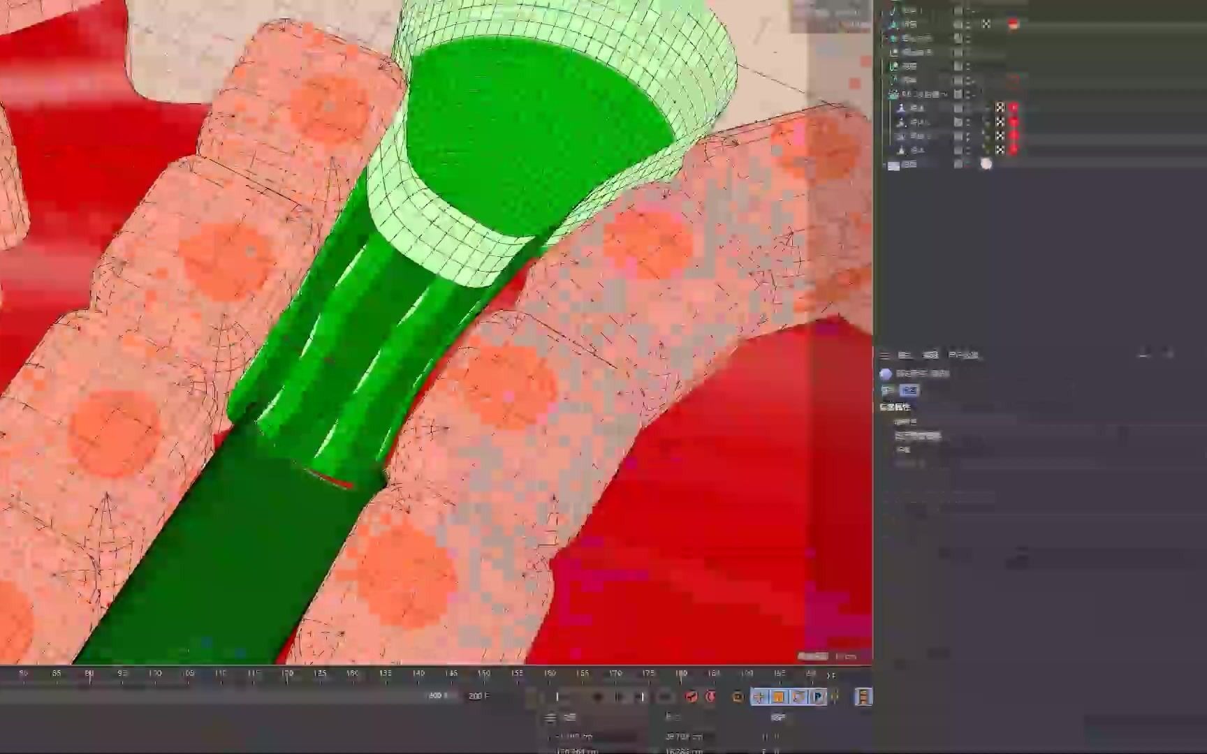 【建模】用C4D三渲二制作医学美术动画——肝小叶结构哔哩哔哩bilibili